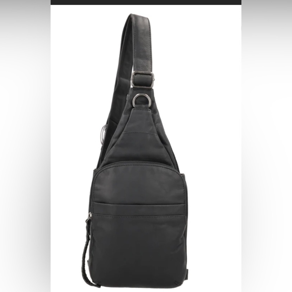 Concealed Carry Unisex Dakota Leather Sling